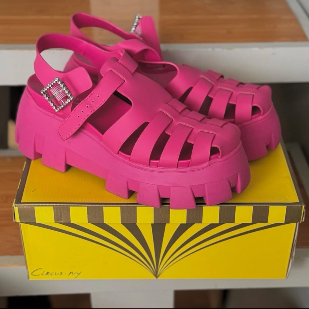 Circus by Sam Edelman Pink Platform Sandals
